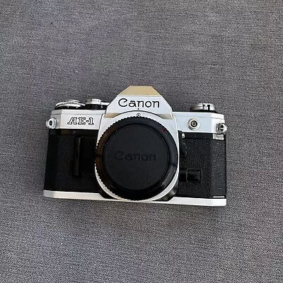 Canon AE-1 35mm SLR Film Camera Body Only Spares Or Repair • £0.99