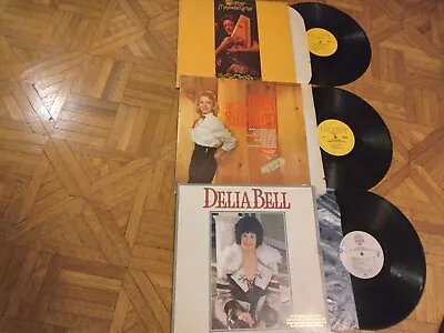 Lot Of 3 Country Lp's Maybelle Carter Jean Shepard Delia Bell (promo) .VG VG+ • $24