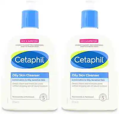 Cetaphil Oily Skin Cleanser 473ml X 2 • £31.99