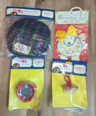 Lot The Muffy Collection Lulu Dog Bowl Brush Country Bib Dog Bed VanderBear Wear • $14.99