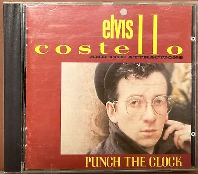 ELVIS COSTELLO & THE ATTRACTIONS Punch The Clock Rare CD • $34.95