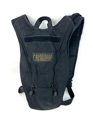 Camelbak Stealth Hydration Pack 72oz 2.1L Mil-Spec Black Cordura Fabric Hiking • $25.49