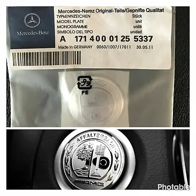 Fit Mercedes Benz AMG 37mm Sticker Start Button Keyless-go Comfort Access C63 • $9.97