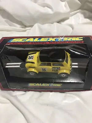 £28.50 • Buy Scalextric Yellow Mini C2104 No.56 Boxed