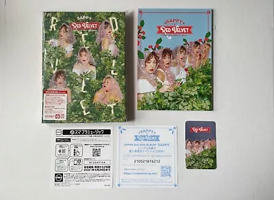 KPOP Red Velvet Sappy Japanese Album With Group Photocard And All Inserts • £22
