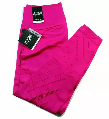 Victoria's Secret Sport High Rise 7/8 Seamless Tight Legging Dark Hot Pink - LG • $16.99