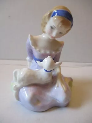 Royal Doulton Figurine  Mary Had A  Little Lamb  HN2048. 1948 • $18