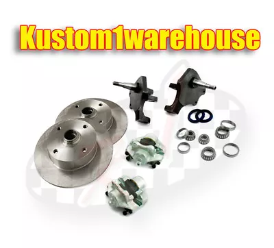 VW Front 2.5  Dropped Lower Spindle Disc Brake Conversion Kit 4 X130 Volkswagen • $457