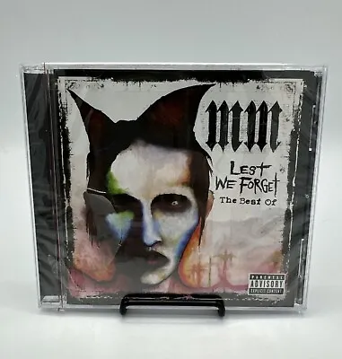 Lest We Forget: The Best Of By Marilyn Manson (CD 2004) Metal Rock NEW Sealed • $15