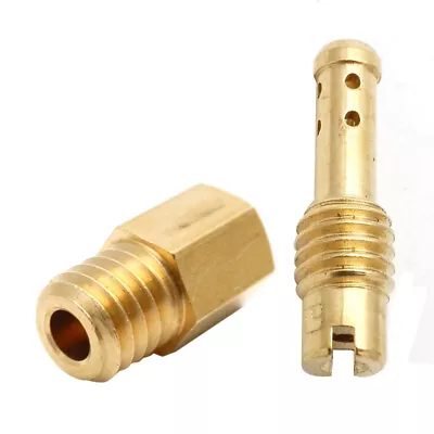 1pcs Hex Type Main Jets + 1pcs TMS Pilot Jets For MIKUNI VM/TM/TMX VM22 Carb • £3.59