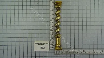Antique 1 Day Zaandam Or Zaanse Clock Brass Front Half Pillar • $22