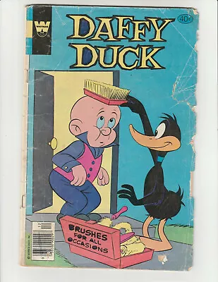 Daffy Duck #126 (1979) Elmer Fudd Artsy Daffy Whitman Comic Book (3.0) G/VG • $11.61