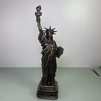 Cold Cast Bronze Statue Of Liberty Figurine Veronese • $26.99