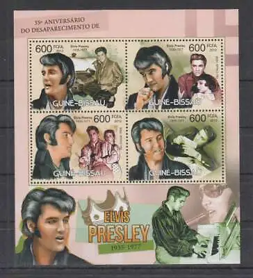 K594. Guine-Bissau - MNH - 2012 - Famous People - Elvis Presley • $2.31