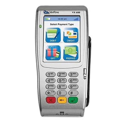 VeriFone Vx680 WiFi/Bluetooth EMV(chip)/ NFC(ApplePay)  **UNLOCKED** W/ WARRANTY • $123.45