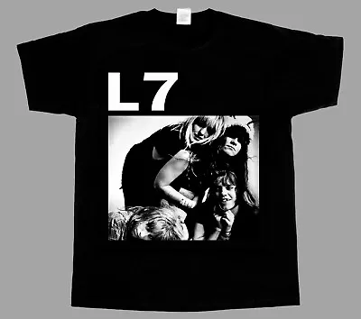 L7 Band Babes In Toyland 7 Year Bitch Hole New Black Short/long Sleeve T-shirt • £13.19