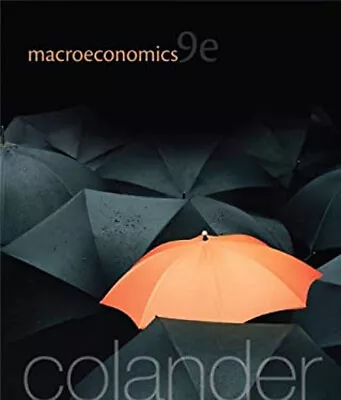 Macroeconomics Paperback David C. Colander • $4.50