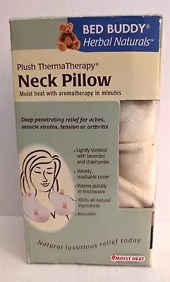 Bed Buddy Therma Therapy Neck Pillow For Moist Heat & Aromatherapy New W/Cover • $13.77