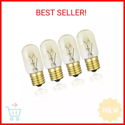 MEQIQTEK Whirlpool Microwave Light Bulb 40Watt - Microwave Light Bulbs Under Hoo • $9.49