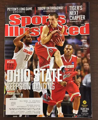 Sports Illustrated April 2 2012 Aaron Craft Ohio State Buckeyes Tim Tebow • $3.99