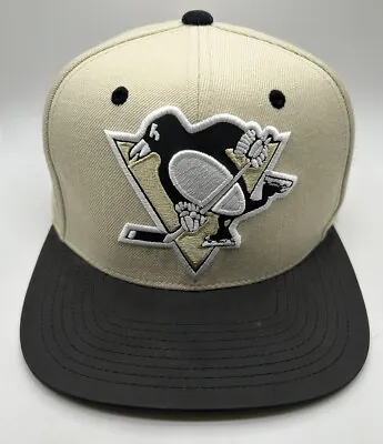 Mitchell & Ness Pittsburg Penguins Snapback Hat Hockey NHL Trucker Hat • $24.70
