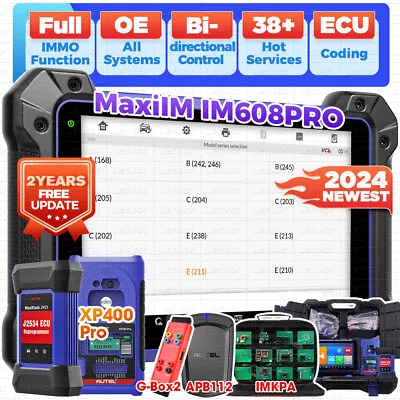 2024 Autel MaxiIM IM608 PRO IMMO Key Programming Coding Diagnostic Scanner Tool • $2899