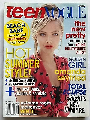 $6 • Buy AMANDA SEYFRIED June 2010 TEEN VOGUE Magazine