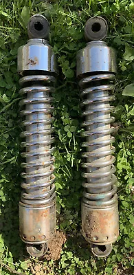 OEM Harley Vintage XL 73 Shovelhead Chopper Chrome Shocks • $15