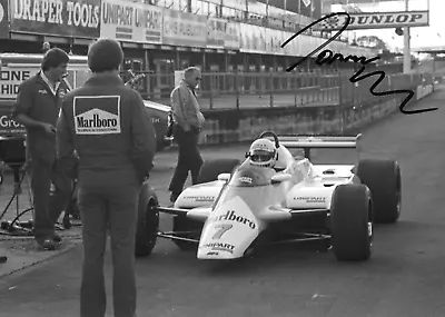 Tommy Byrne SIGNED  F1 McLaren MP4 Test  Silverstone 1982 • $14.91