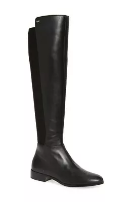 NIB!!Michael Michael Kors Bromley Stretch Back Riding Boot In Black 6 • $70