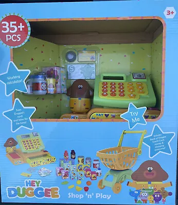 £25.99 • Buy New - Hey Duggee Shop N Play Set Till Food Trolley Etc.