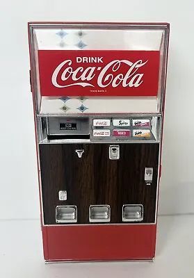 Coca Cola Vending Drink Machine Metal Bank  • £42.75