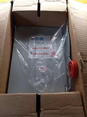 Eaton DH262FGK 60-Amp 600-VAC 2-Pole Fusible Safety Switch Disconnect Type 1 • $89