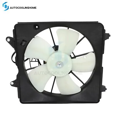 Electric Radiator Cooling Fan Assembly For 2006 07 08-11 Honda Civic Driver Side • $44.39