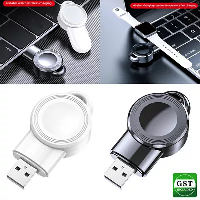 $8.06 • Buy Magnetic USB Wireless Charger For Apple Watch Series SE 8 7 6 5 4 3 2 For IWatch