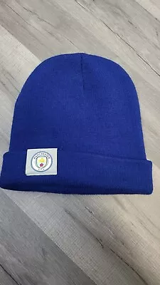 £10 • Buy New Manchester City FC Official Bronx Wool Hat Adult Size