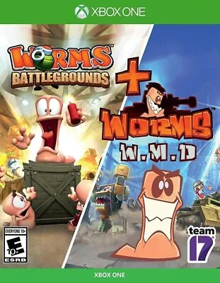 Worms Battlegrounds + Worms WMD Xbox One Brand New Sealed • $35