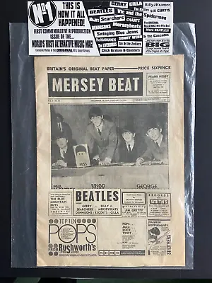 The Beatle Mersey Beat Paper 1994 Commemorative Copy New Still Sealed • $62.22