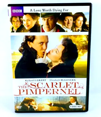 $27.99 • Buy The Scarlet Pimpernel (4 Disc Set DVD, 1999) BBC