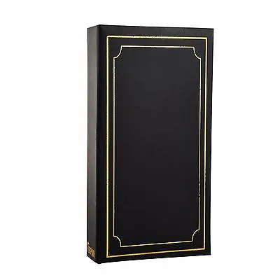 Arpan '6x4' Plain Photo Album With 300 Pockets- Ideal Gift  -Black AL-9810 • £9.99