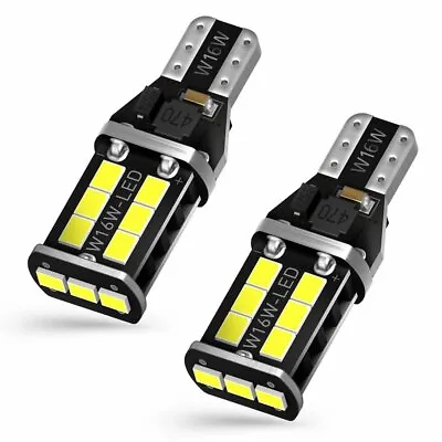 AUXITO 921 912 T15  LED Backup Reverse Light Bulb Error Free Super White 2400LM • $7.99