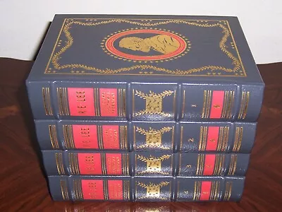 Easton Press R E LEE A Biography - Douglas Southall Freeman In 4 Vols • $875.95
