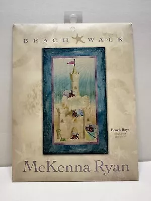 McKenna Ryan Beach Walk Beach Boys Block Four Art Quilt Pattern • $11.99