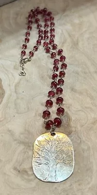 Jes MaHarry Necklace *Live With Passion* Ruby Spinel And 14k YG STUNNING • $7500