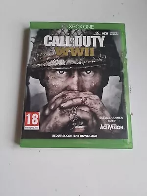 Call Of Duty: WWII (Microsoft Xbox One 2017) FREE UK POST • £7.05