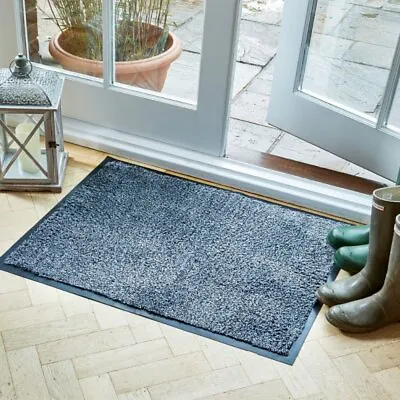 £14.99 • Buy Quality Framed Ulti-Mats Door Mat Anthracite Grey 75x45 80x60 70x100cm Washable