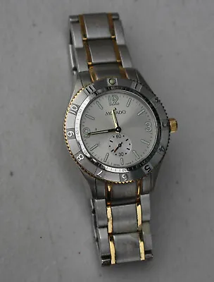Movado Gentry Sport 81-N2-1890  Watch Wristwatch Two Tone Stainless Steel • $225