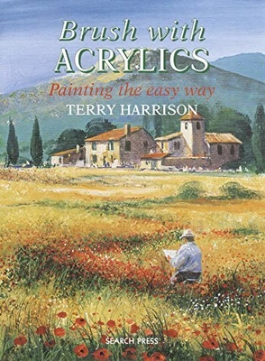 £4.99 • Buy Brush With Acrylics: Painting The Easy Way By Harrison, Terry Paperback Book The