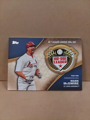 2023 Topps Series 2 Card CA-MM Mark McGwire Crowning Achievements Relic Card • $2.99