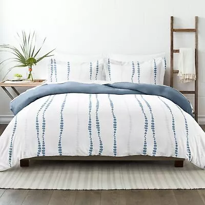 Pattern 3PC Duvet Cover Ultra Soft Easy Care Wrinkle Free By Kaycie Gray • $27.53